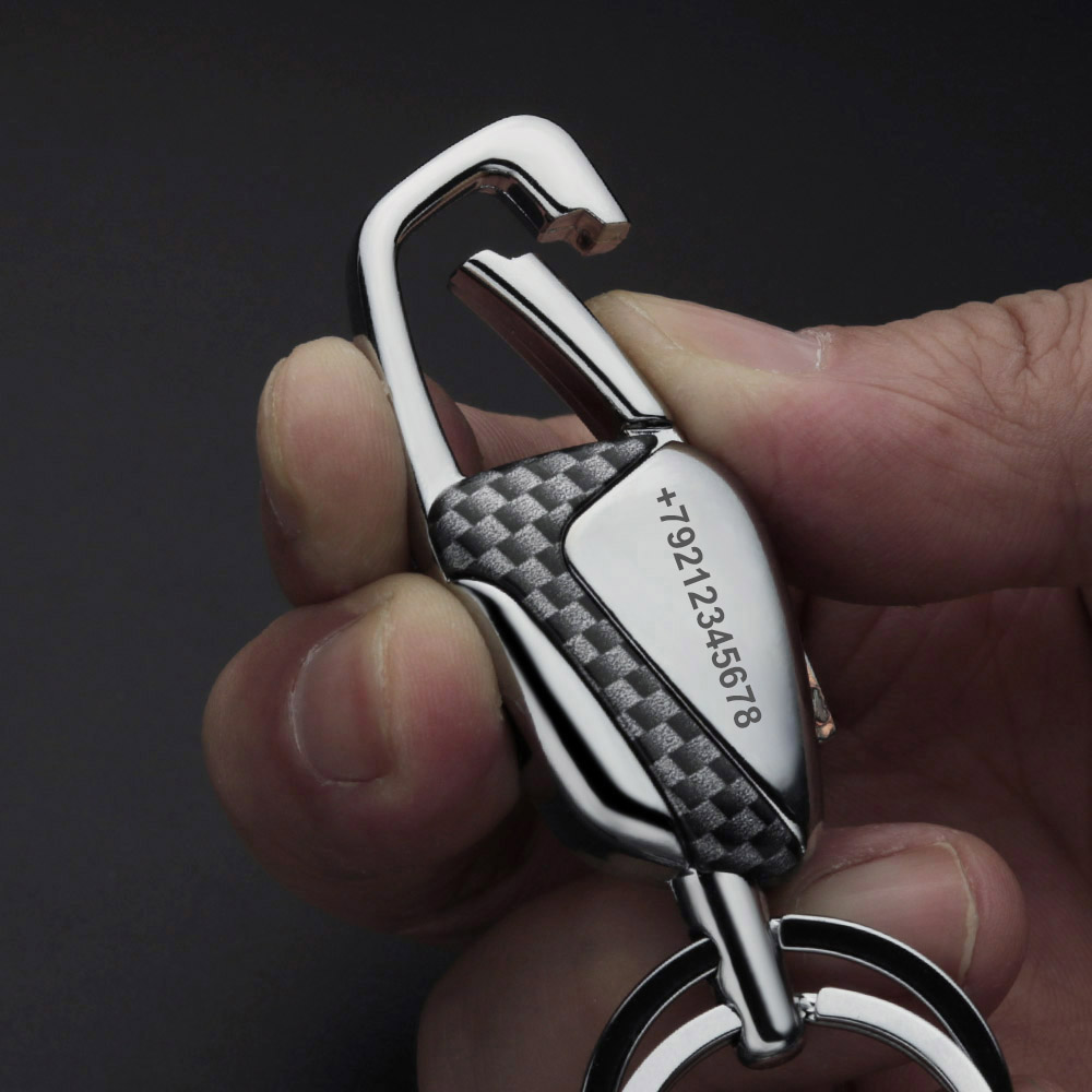 Personalisierter Schlüsselanhä – Initial Ring Custom Bewertung und Preis