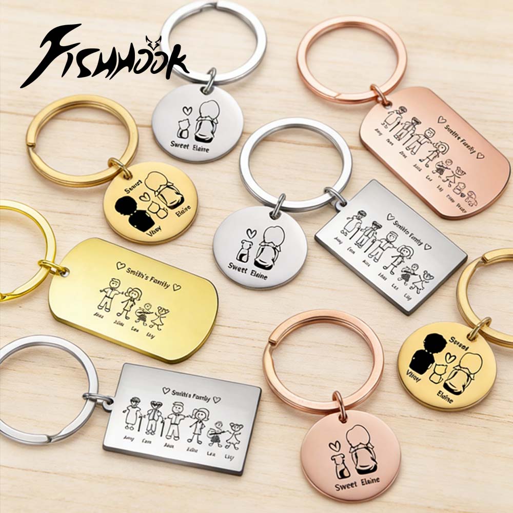 Personalisierter Familien-Schl – Initial Ring Custom Bewertung und Preis