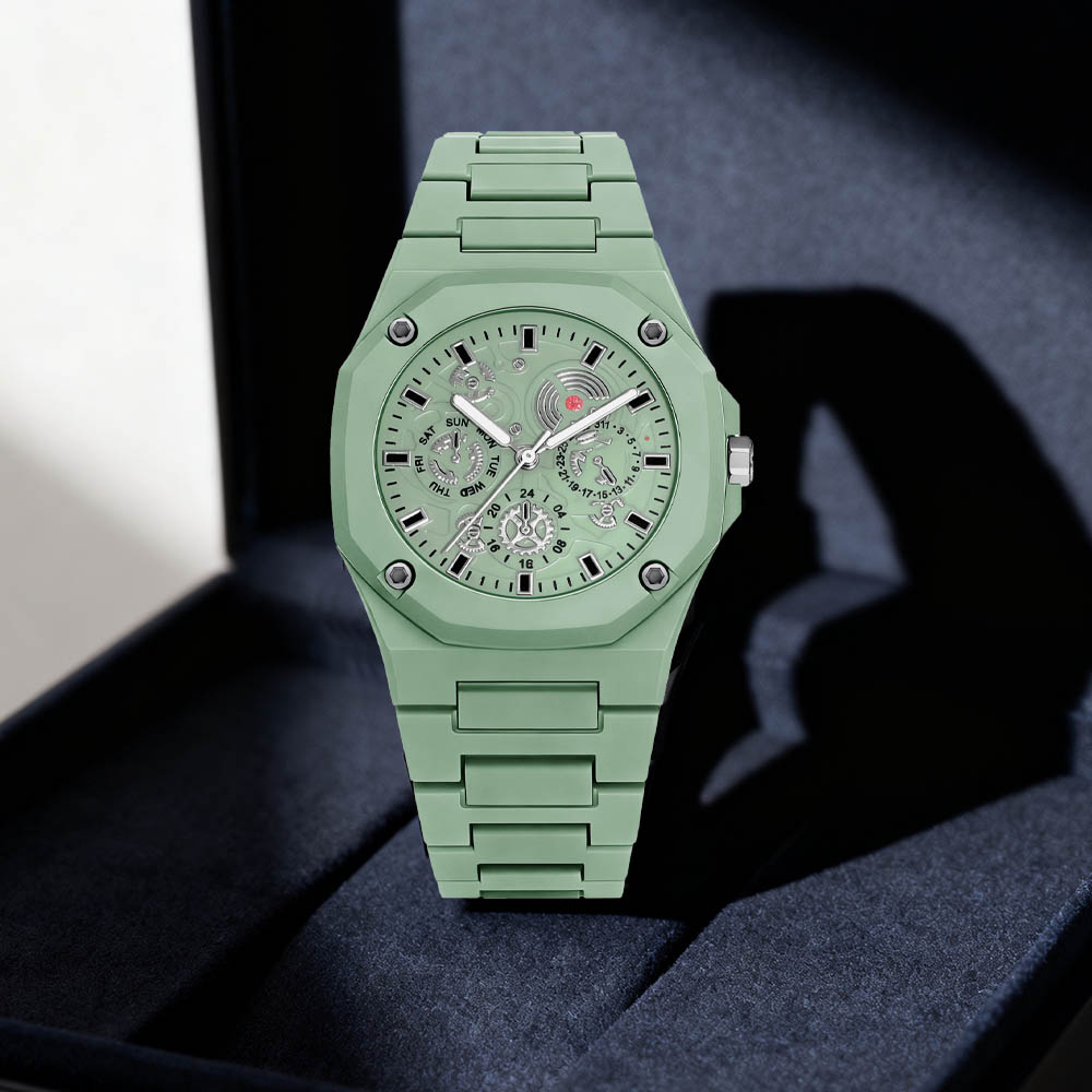 Neue, einteilige Uhr mit polyg – Coordinates Bracelet Bewertung und Preis