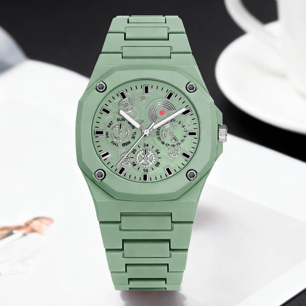 Neue, einteilige Uhr mit polyg – Coordinates Bracelet Bewertung und Preis